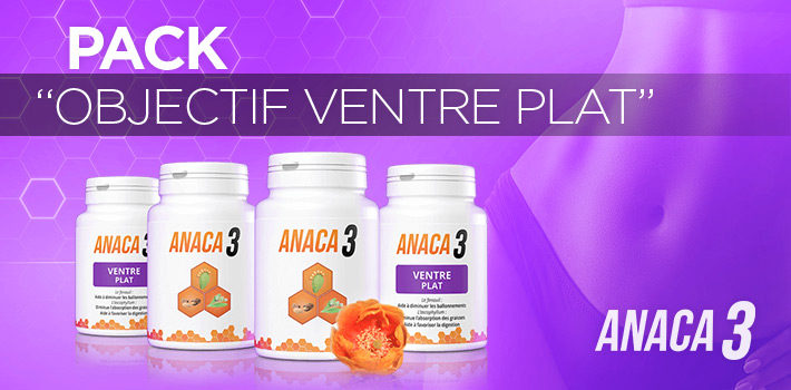 Pack Anaca3 Objectif Ventre Plat
